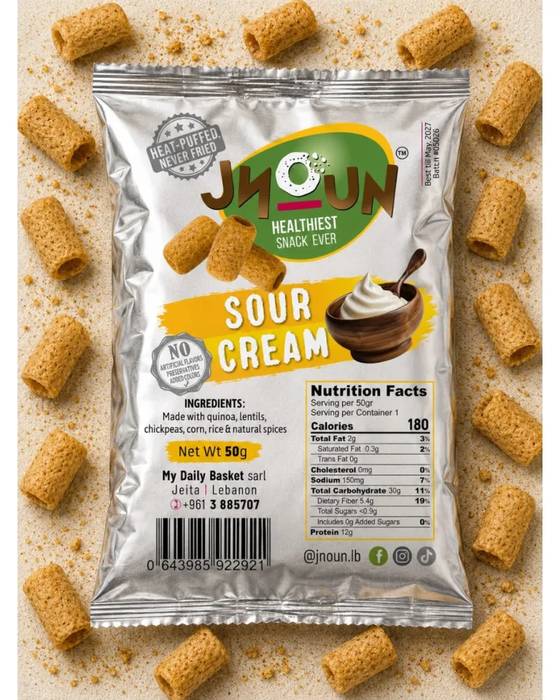 High Protein Chips - Sour Cream